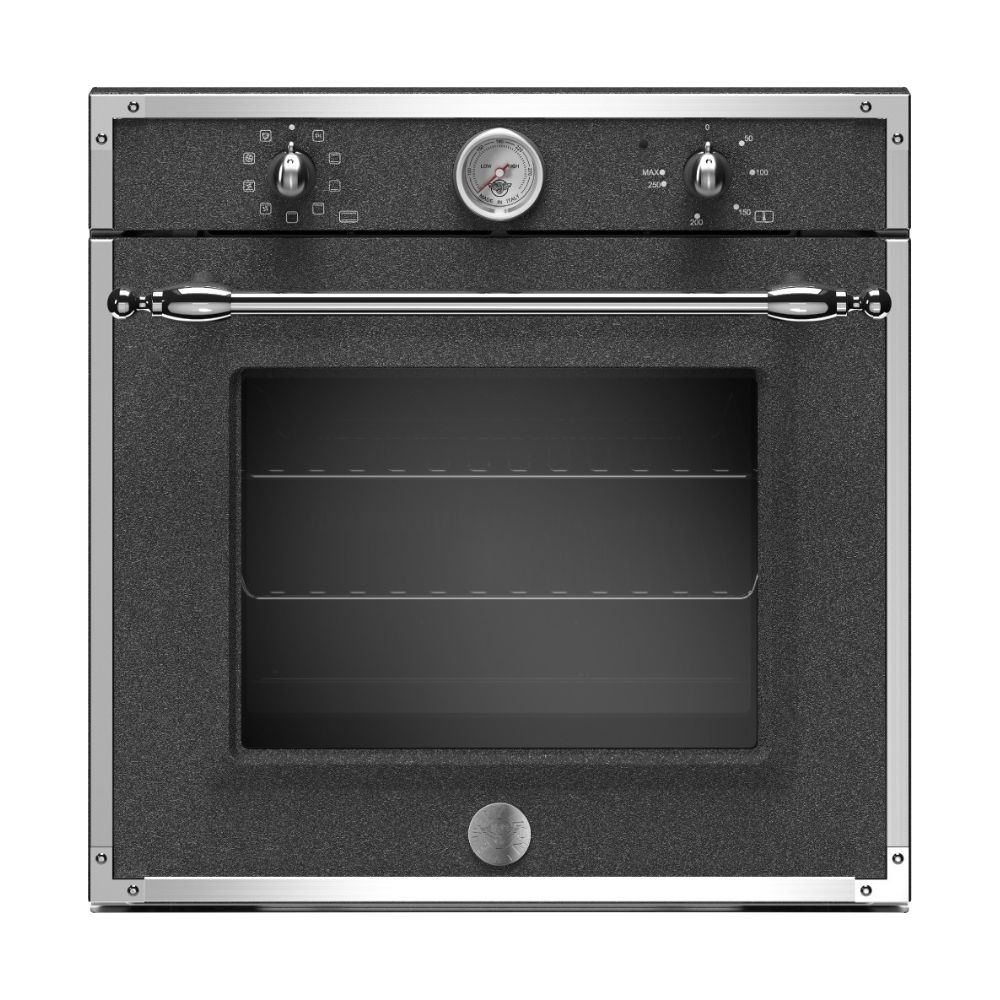 FORNO ELETTRICO MULTIFUNZIONE CM 60 NERO DECOR HERITAGE  BERTAZZONI LA GERMANIA