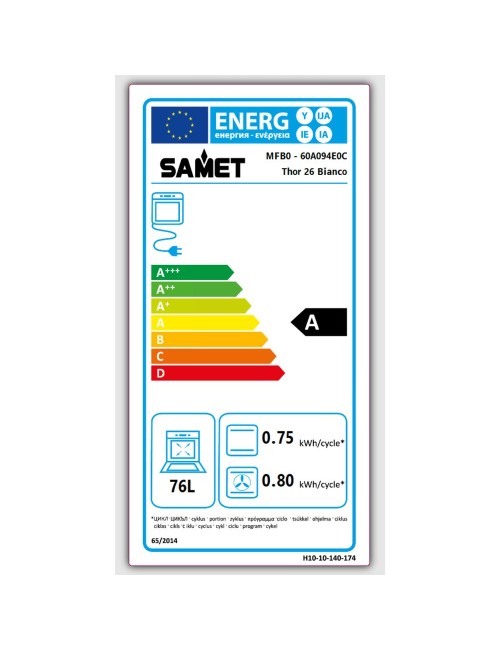 Forno multifunzione Thor bianco A Samet