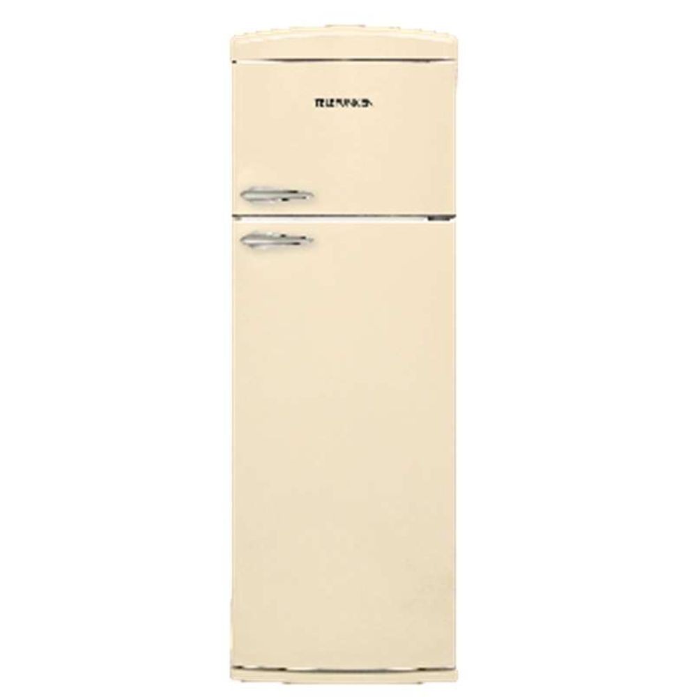 Frigorifero doppia porta Telefunken TKBM346BREF 311 LT classe F colore beige retrò