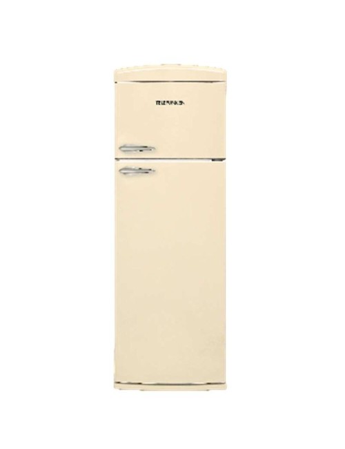 Frigorifero doppia porta Telefunken TKBM346BREF 311 LT classe F colore beige retrò