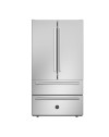 Frigorifero Bertazzoni side by side REF904FFNXTC 636 litri acciaio inox classe E