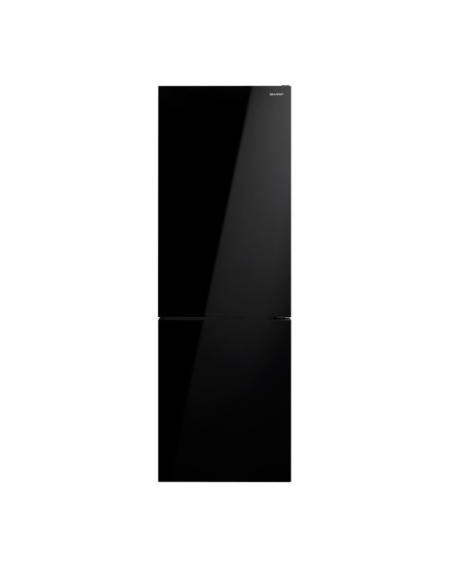 Frigorifero NO FROST Sharp SJNBA31IEBGD 331lt con estetica glass nero classe D