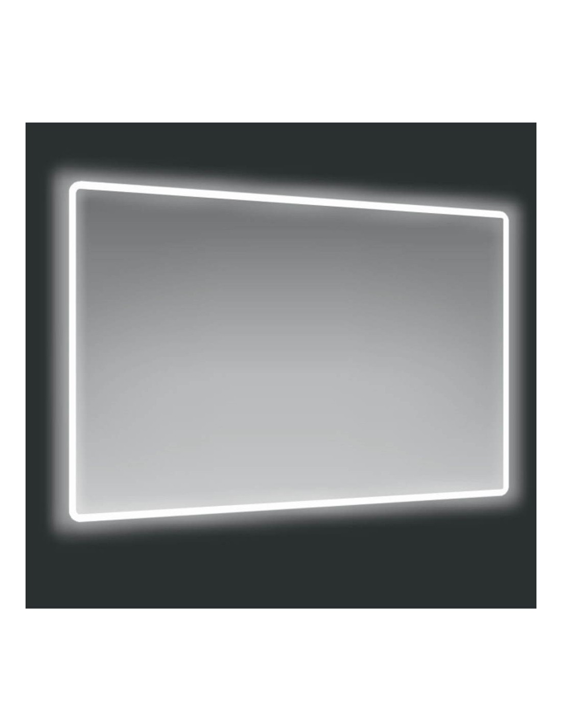 Specchio 90x75 cm. con cornice LED Victoria