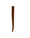 Confezione 4 gambe a sciabola per tavolo H 74 cm. colore noce VERONAGAMBA