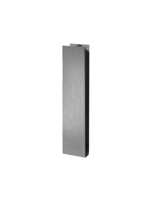 Giunzione lineare per zoccolo cucina PVC H 10 cm alluminio satinato GIUNZIONEH10AL