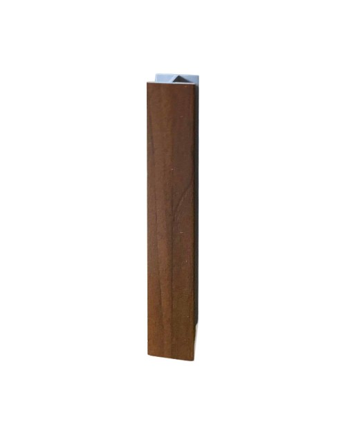 Giunzione lineare per zoccolo cucina PVC H 15 cm noce scuro GIUNZIONEH15NS