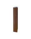 Giunzione lineare per zoccolo cucina PVC H 15 cm noce scuro GIUNZIONEH15NS