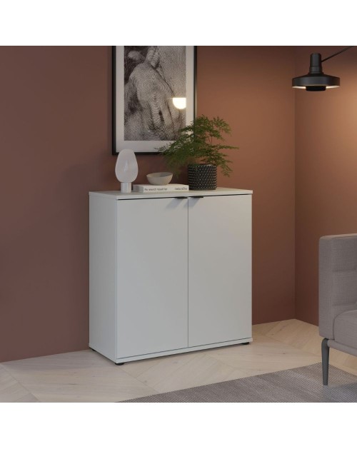 Mobile multiuso Segno 2 Ante 80 cm grigio chiaro