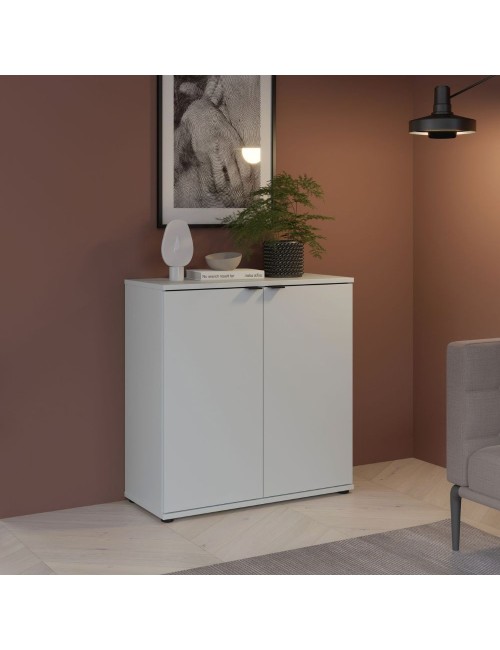 Mobile multiuso Segno 2 Ante 80 cm grigio chiaro