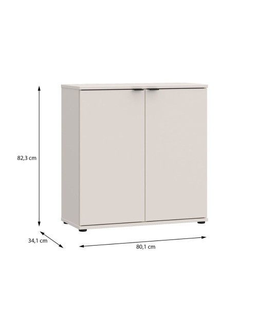 Mobile multiuso Segno 2 Ante 80 cm cashmere