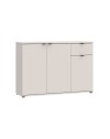 Mobile multiuso Segno 3 ante e 1 cassetto 120 cm cashmere