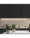 Profilo LED P46 nero opaco – 120 cm di Design e Funzionalità