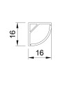Profilo LED P53 bianco – 120 cm di Design e Funzionalità