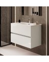 Mobile bagno sospeso Sevilla bianco 80x44.6x52H: eleganza e praticità per un bagno moderno