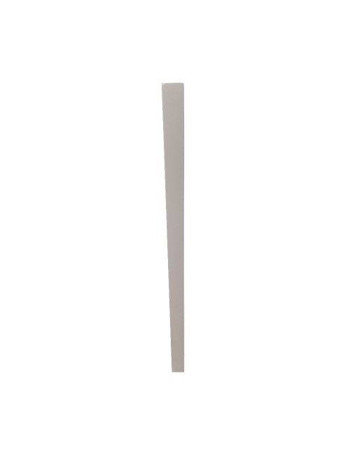 Confezione 4 gambe piramidali per tavolo H 74 cm. bianco frassinato GTPIRAMIDE52BF