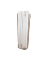Confezione 4 gambe piramidali per tavolo H 74 cm. bianco frassinato GTPIRAMIDE52BF