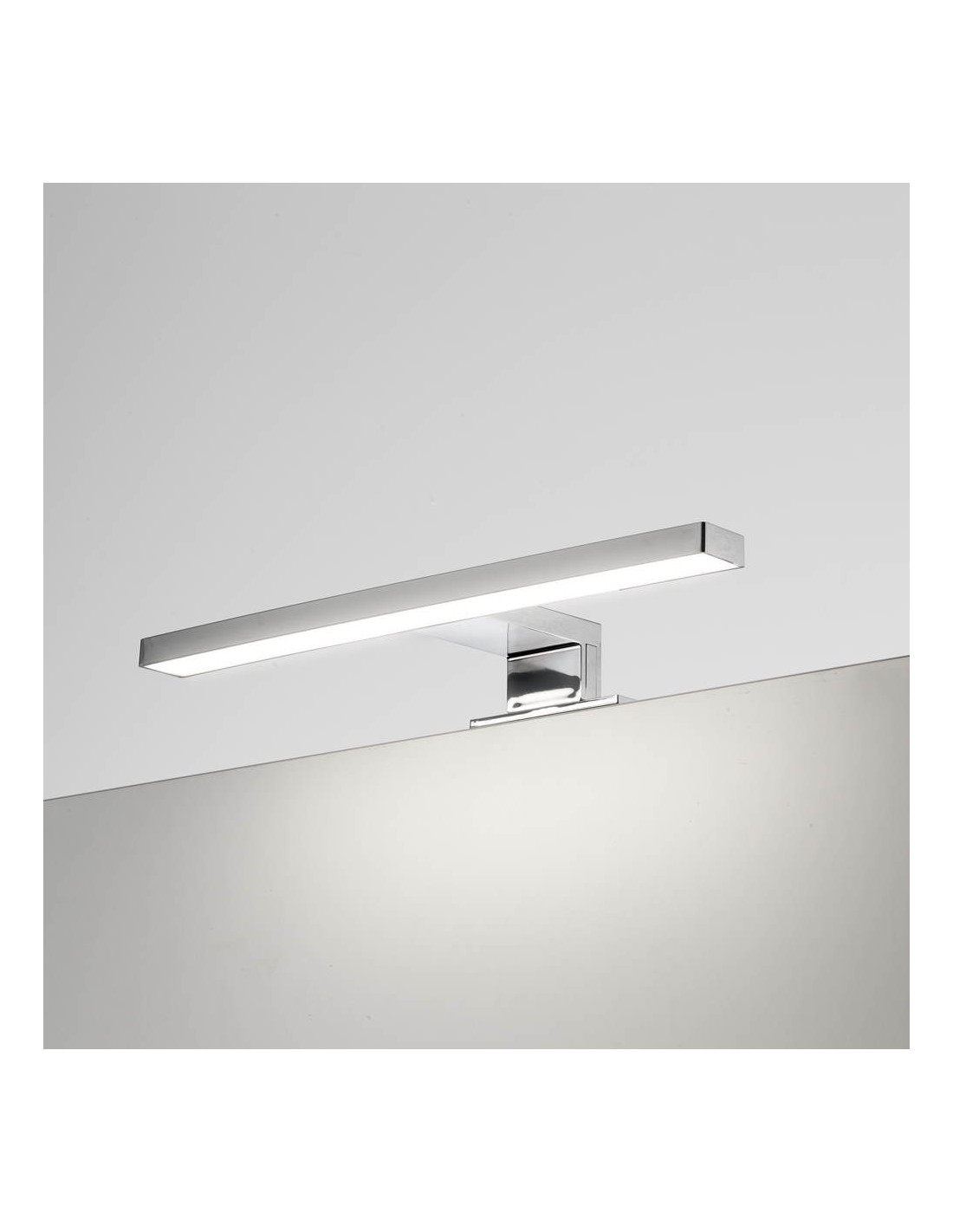 Lampada LED per bagno Kyra 600 mm cromata