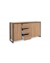Madia 160x40x88H quercia antracite Denver 3