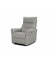 Set Relax Softwave – Divano 2 Posti + Divano 3 Posti + Poltrona Recliner Elettrica in Tessuto Grigio