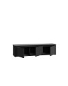 Parete Attrezzata Core Piccolo con Porta TV e Libreria – Rovere e nero
