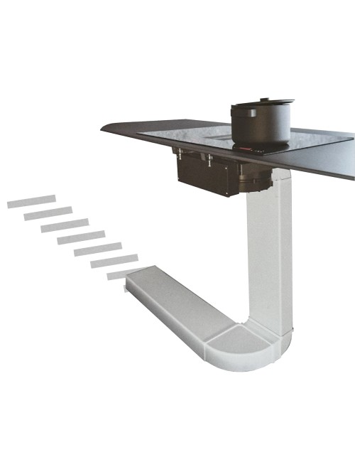 Kit standard per piano cottura con cappa integrata con uscita motore 22x9