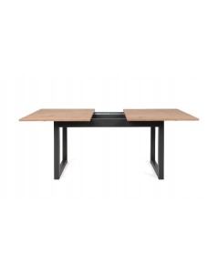 Tavolo allungabile 160X90X75H QUERCIA ANTRACITE DENVER 50