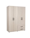 Armadio 4 ante e 2 cassetti GRD4422023 colore rovere