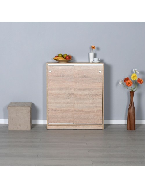 KZY0502BY SCARPIERA  C/ANTE SCORREVOLI COLORE ROVERE 91 X 105 X 37