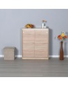 KZY0502BY SCARPIERA C/ANTE SCORREVOLI COLORE ROVERE 91 X 105 X 37
