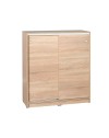 KZY0502BY SCARPIERA C/ANTE SCORREVOLI COLORE ROVERE 91 X 105 X 37