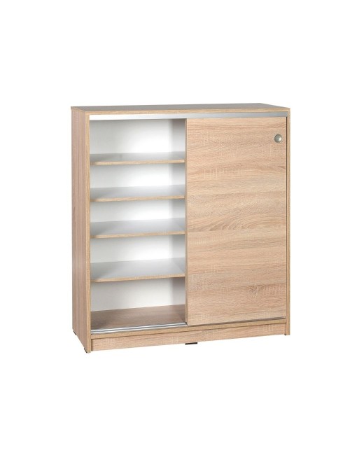 KZY0502BY SCARPIERA  C/ANTE SCORREVOLI COLORE ROVERE 91 X 105 X 37