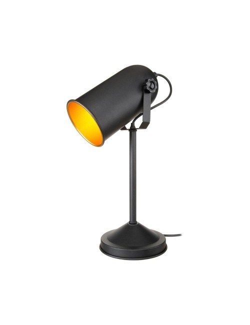 Lampada da Tavolo Orientabile Metallo Nero Tokyo MDL3636 Prezzo