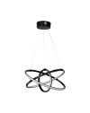 Lampada a sospensione tre cerchi LED Costana MDL4236