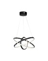 Lampada a sospensione tre cerchi LED Costana MDL4236