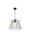 Lampada a sospensione metallo e corda Evren ASZ0881 colore nero