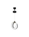 Lampada a sospensione due cerchi Led Felicia ASZ1591