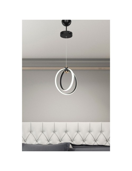 Lampada a Sospensione Due Cerchi Led Felicia Prezzo