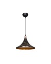 Lampada a sospensione metallo Kalyon ASZ1650 colore nero e oro