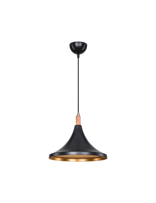 Lampada a Sospensione Kano Nero Oro ASZ1564 Prezzo