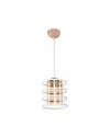 Lampada a sospensione metallo Mira ASZ1261 colore bianco