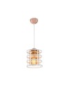 Lampada a sospensione metallo Mira ASZ1261 colore bianco