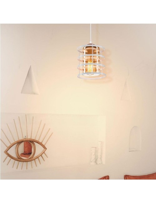 Lampada a Sospensione metallo bianco Mira ASZ1261 prezzo