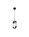 Lampada a sospensione pendente nero Nova ASZ1136