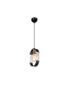 Lampada a sospensione pendente nero Nova ASZ1136