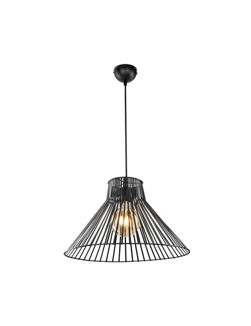 Lampada a Sospensione filo metallico nero Panama Prezzo