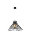 Lampada a sospensione filo metallico Panama MDL4135 colore nero