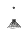 Lampada a sospensione filo metallico Panama MDL4135 colore nero