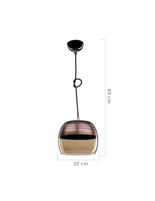 Lampada a Sospensione Diffusore Bicchiere Rovesciato Punto Prezzo