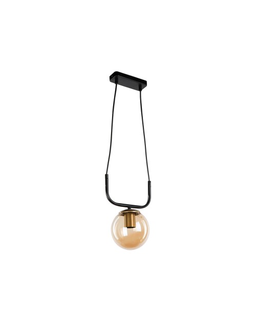 Lampada a sospensione stile minimal Terena ASZ1422 colore nero