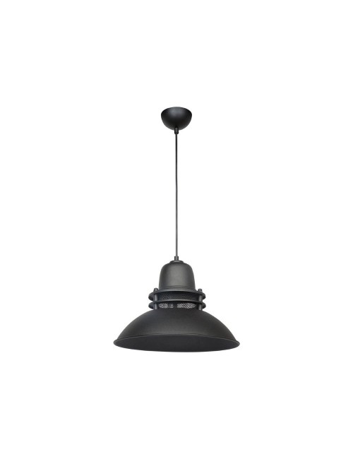 Lampada a Sospensione nera stile industriale Tibet prezzo